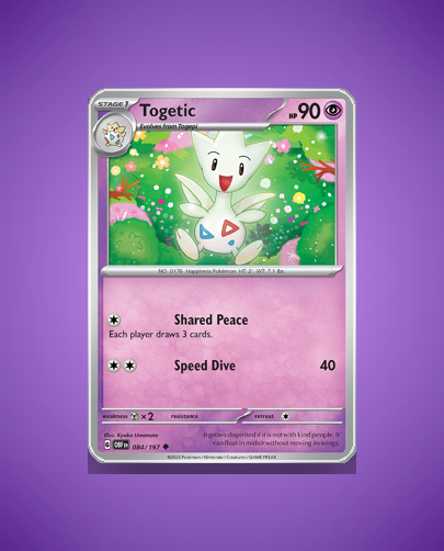 Collector’s Guide: Togetic (Obsidian Flames #84)