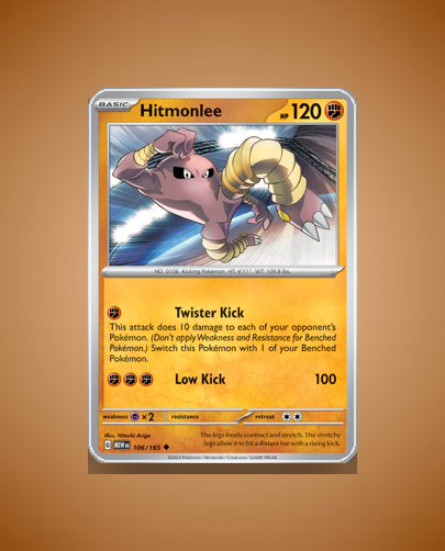 Collector’s Guide: Hitmonlee (151 #106)