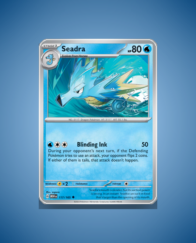 Collector’s Guide: Seadra (151 #117)