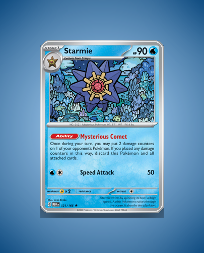 Collector’s Guide: Starmie (151 #121)