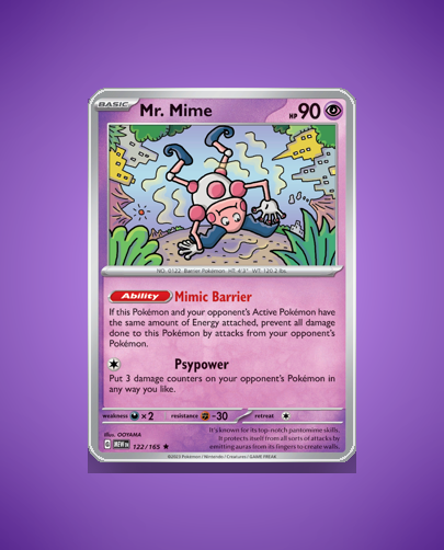 Collector’s Guide: Mr. Mime (151 #122)