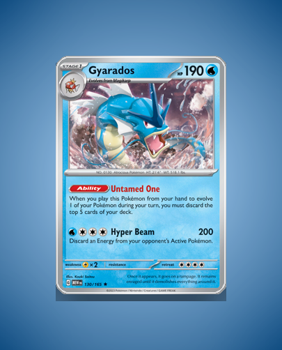 Collector’s Guide: Gyarados (151 #130)