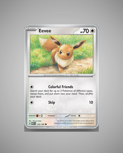 Collector’s Guide: Eevee (151 #133)