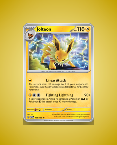 Collector’s Guide: Jolteon (151 #135)