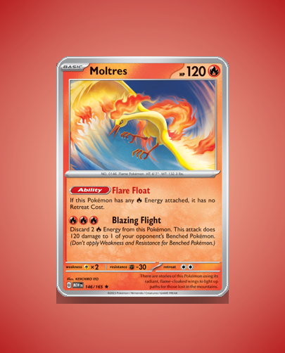 Collector’s Guide: Moltres (151 #146)