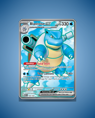 Collector’s Guide: Blastoise ex (151 #184)