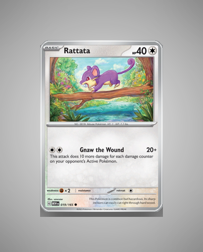 Collector’s Guide: Rattata (151 #19)
