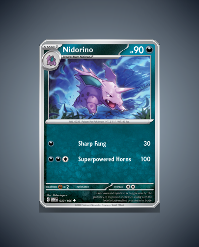 Collector’s Guide: Nidorino (151 #33)