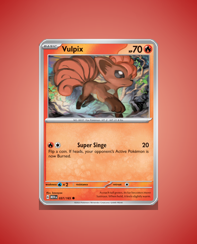 Collector’s Guide: Vulpix (151 #37)