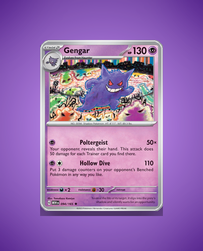 Collector’s Guide: Gengar (151 #94)