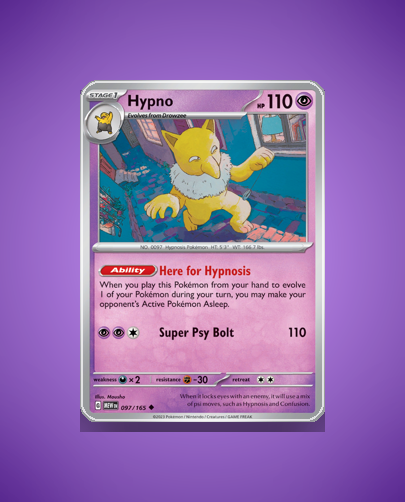 Collector’s Guide: Hypno (151 #97)