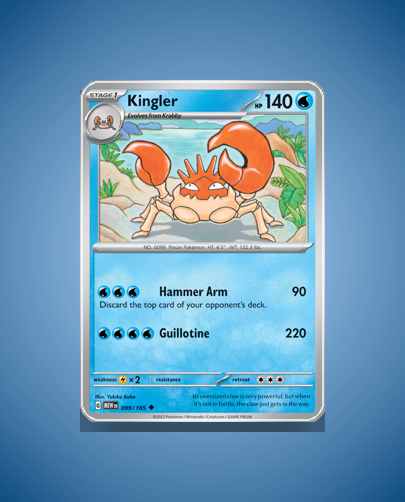 Collector’s Guide: Kingler (151 #99)