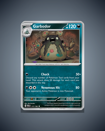 Collector’s Guide: Garbodor (Paradox Rift #117)