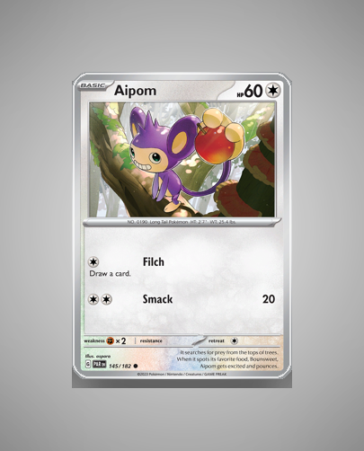 Collector’s Guide: Aipom (Paradox Rift #145)