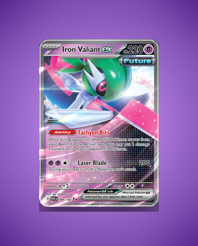 Collector’s Guide: Iron Valiant ex (Paradox Rift #89)