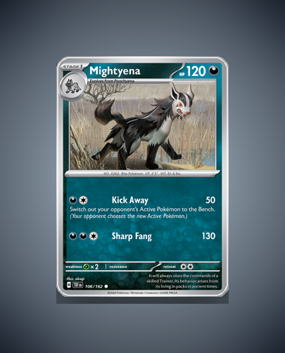 Collector’s Guide: Mightyena (Temporal Forces #106)