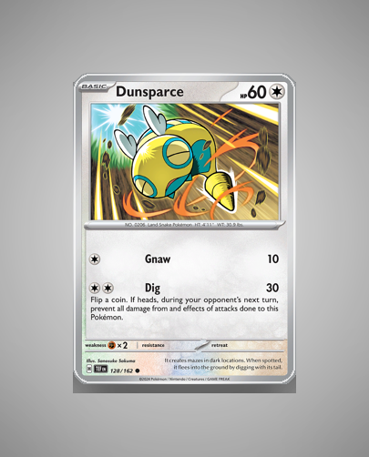 Collector’s Guide: Dunsparce (Temporal Forces #128)