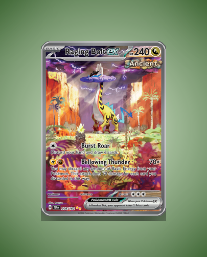 Collector’s Guide: Raging Bolt ex (Temporal Forces #208)