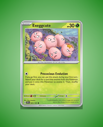 Collector’s Guide: Exeggcute (Surging Sparks #1)