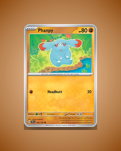 Collector’s Guide: Phanpy (Surging Sparks #102)