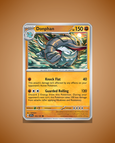 Collector’s Guide: Donphan (Surging Sparks #103)