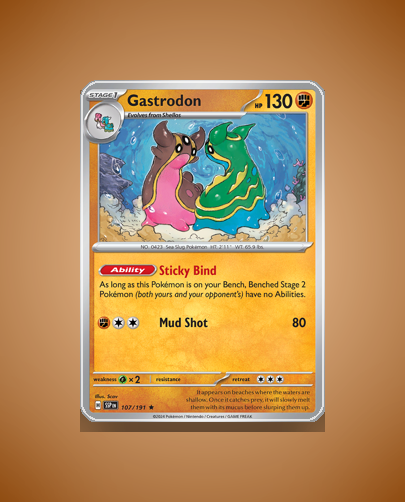 Collector’s Guide: Gastrodon (Surging Sparks #107)