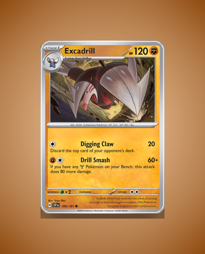 Collector’s Guide: Excadrill (Surging Sparks #109)