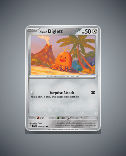 Collector’s Guide: Alolan Diglett (Surging Sparks #122)