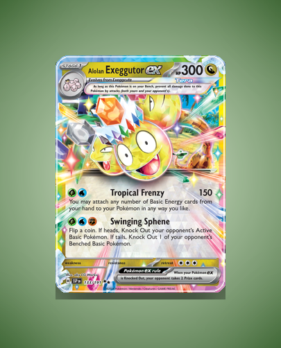 Collector’s Guide: Alolan Exeggutor ex (Surging Sparks #133)