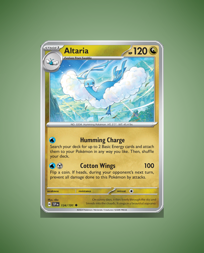 Collector’s Guide: Altaria (Surging Sparks #134)
