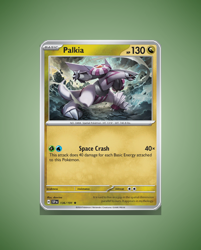 Collector’s Guide: Palkia (Surging Sparks #136)