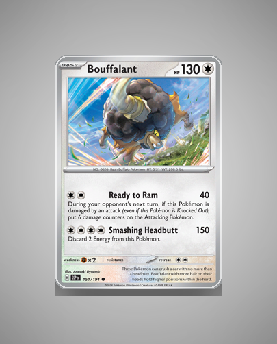 Collector’s Guide: Bouffalant (Surging Sparks #151)