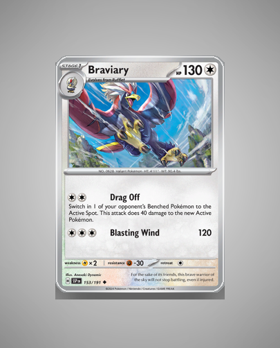 Collector’s Guide: Braviary (Surging Sparks #153)
