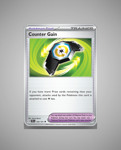 Collector’s Guide: Counter Gain (Surging Sparks #169)