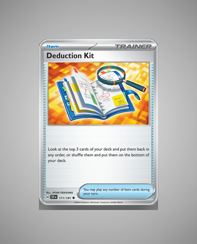 Collector’s Guide: Deduction Kit (Surging Sparks #171)