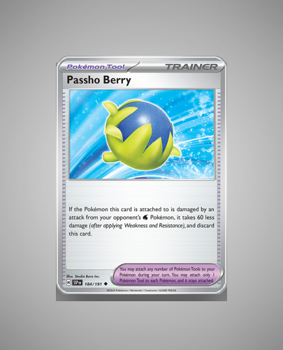 Collector’s Guide: Passho Berry (Surging Sparks #184)