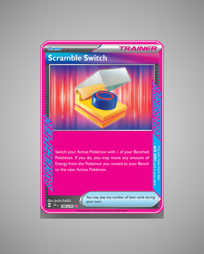 Collector’s Guide: Scramble Switch (Surging Sparks #186)
