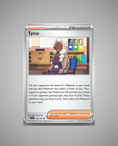 Collector’s Guide: Tyme (Surging Sparks #190)