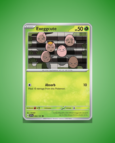Collector’s Guide: Exeggcute (Surging Sparks #2)