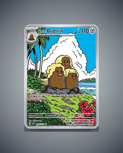 Collector’s Guide: Alolan Dugtrio (Surging Sparks #208)