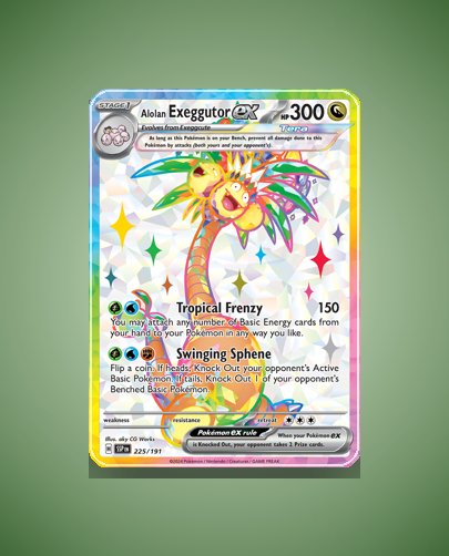Collector’s Guide: Alolan Exeggutor ex (Surging Sparks #225)