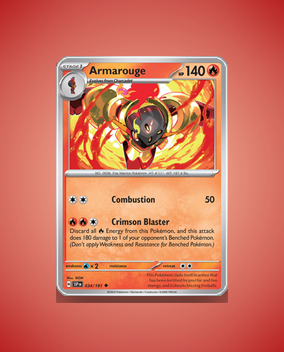 Collector’s Guide: Armarouge (Surging Sparks #34)