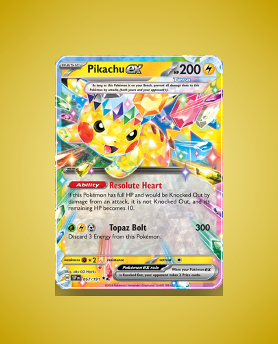 Collector’s Guide: Pikachu ex (Surging Sparks #57)