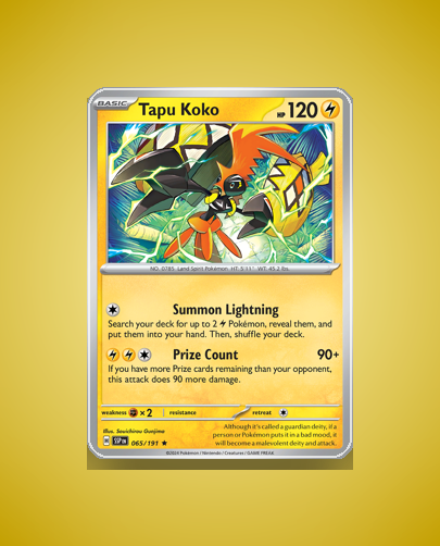 Collector’s Guide: Tapu Koko (Surging Sparks #65)