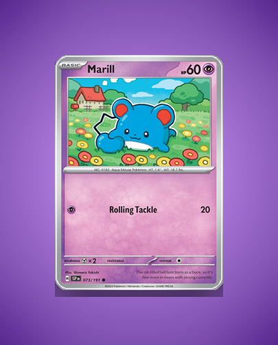 Collector’s Guide: Marill (Surging Sparks #73)
