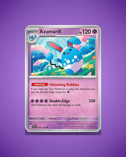 Collector’s Guide: Azumarill (Surging Sparks #74)