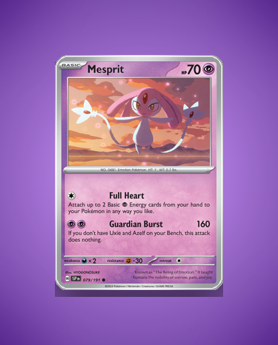 Collector’s Guide: Mesprit (Surging Sparks #79)