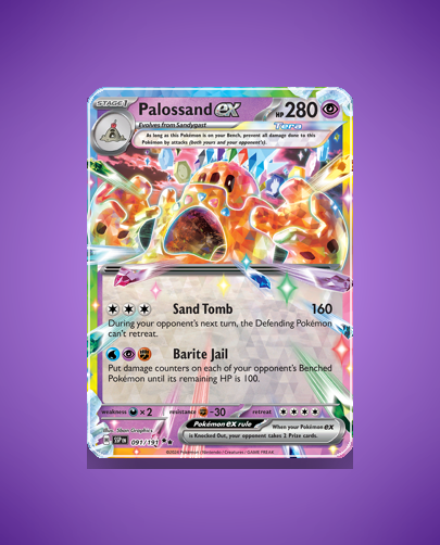 Collector’s Guide: Palossand ex (Surging Sparks #91)