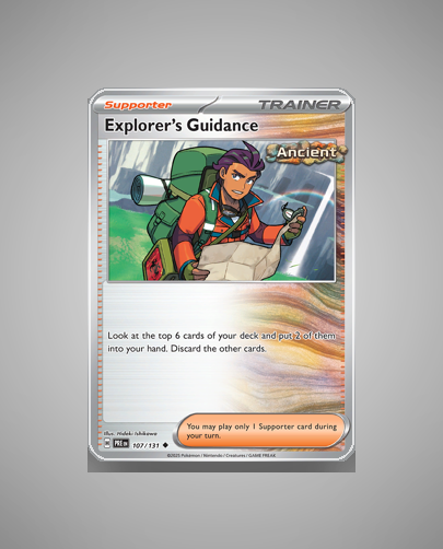 Collector’s Guide: Explorer’s Guidance (Prismatic Evolutions #107)