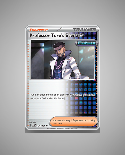 Collector’s Guide: Professor Turo’s Scenario (Prismatic Evolutions #121)